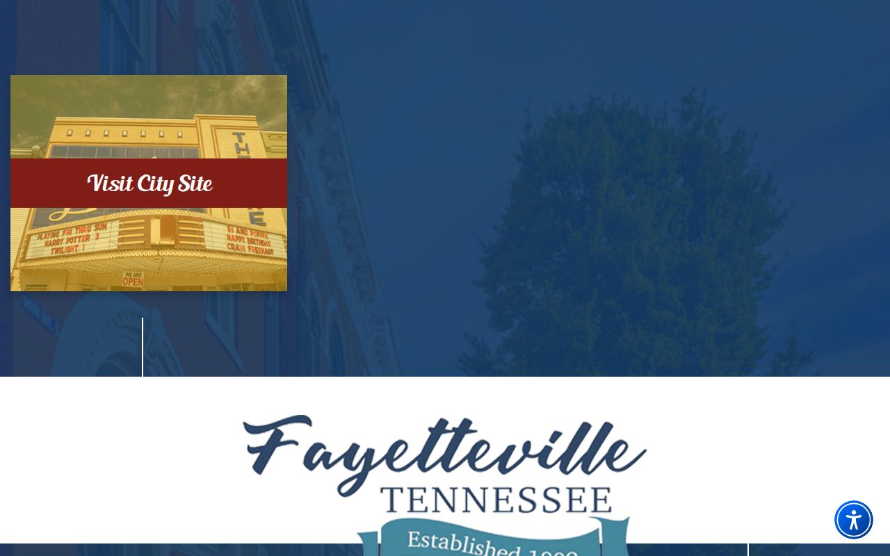 Official City of Fayetteville homepage and municipal identity