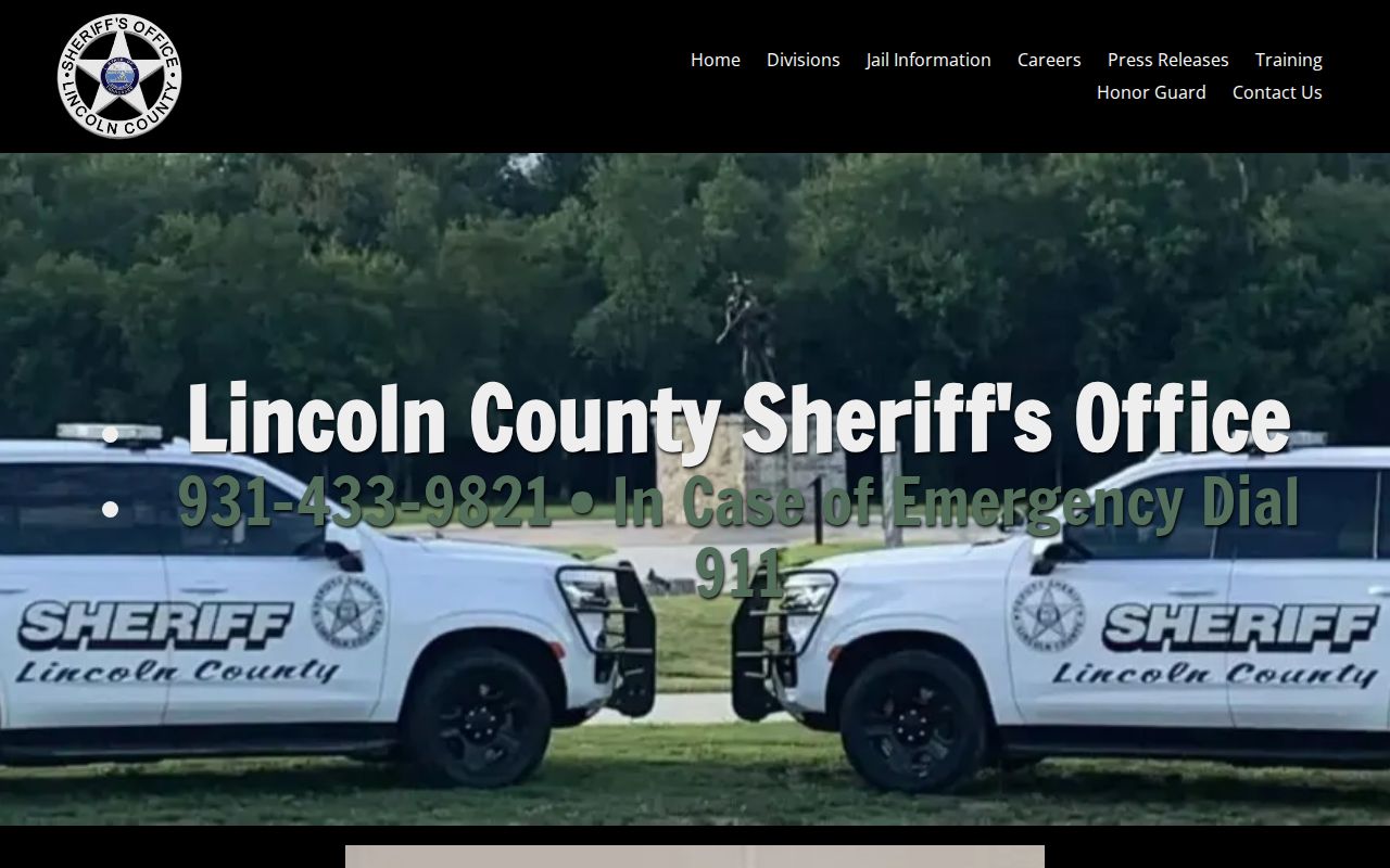 Lincoln County arrest lookup jail information